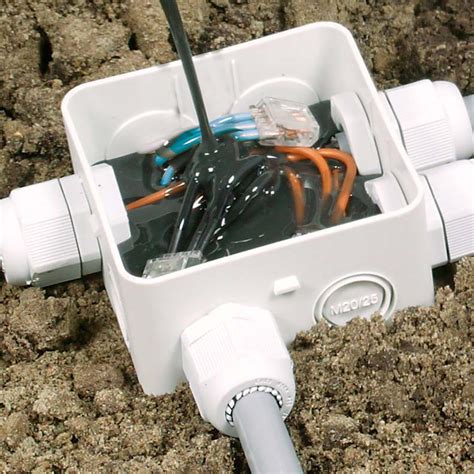 electrical wiring underground junction box|underground junction boxes watertight.